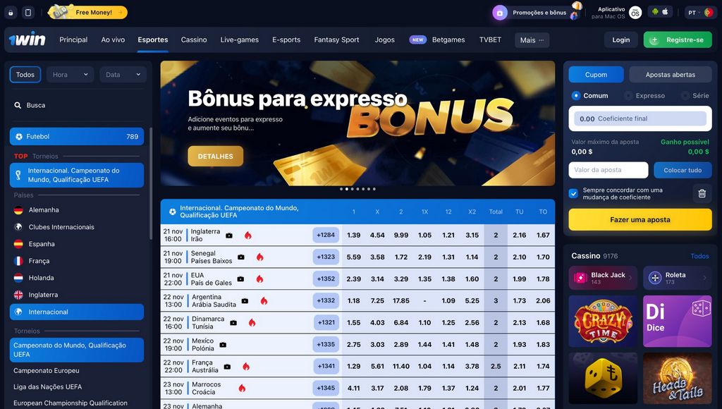 1win Sénégal - Avantages et promotions exclusifs